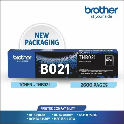 Brother TN-B021 Toner (B2180dwb, B7500d, B7535dw, B7600dw) Brother TN-B021 Toner (B2180dwb, B7500d, B7535dw, B7600dw)