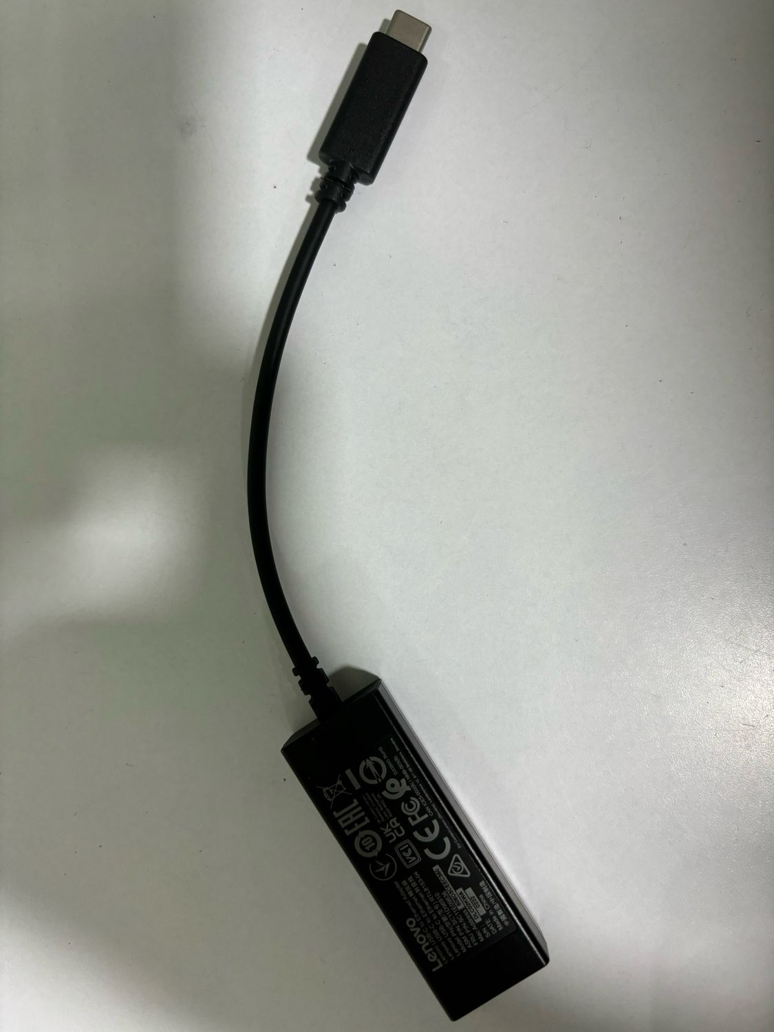 Lenovo USB-C to Ethernet Adapter Lenovo USB-C to Ethernet Adapter