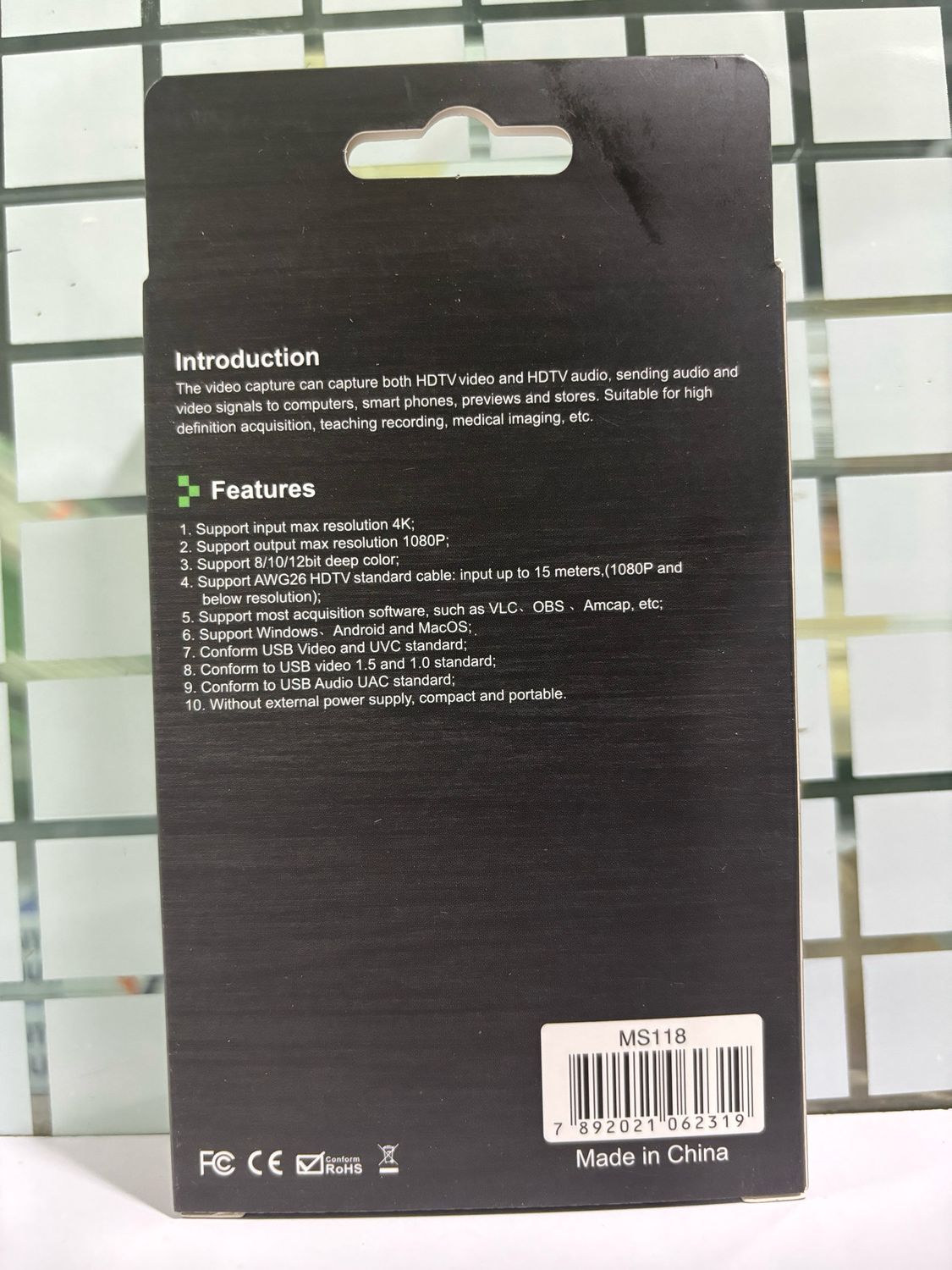 HDMI 4K Video Capture Device