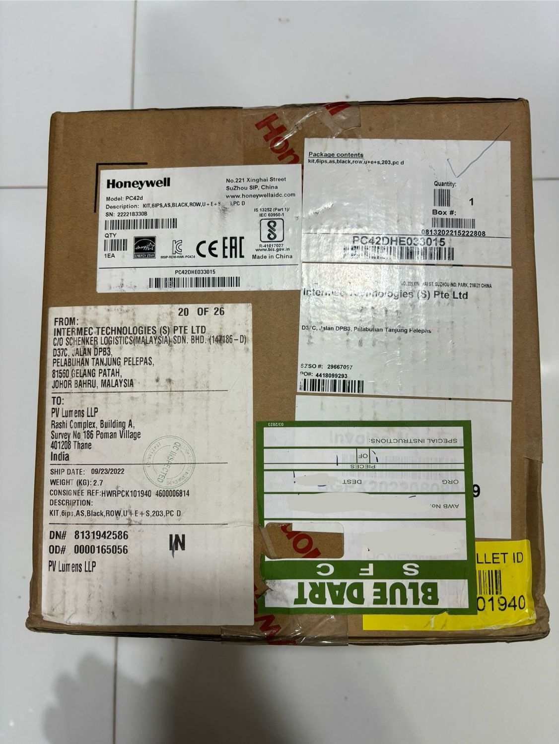 Honeywell PC42D Economy Desktop Printer Honeywell PC42D Economy Desktop Printer