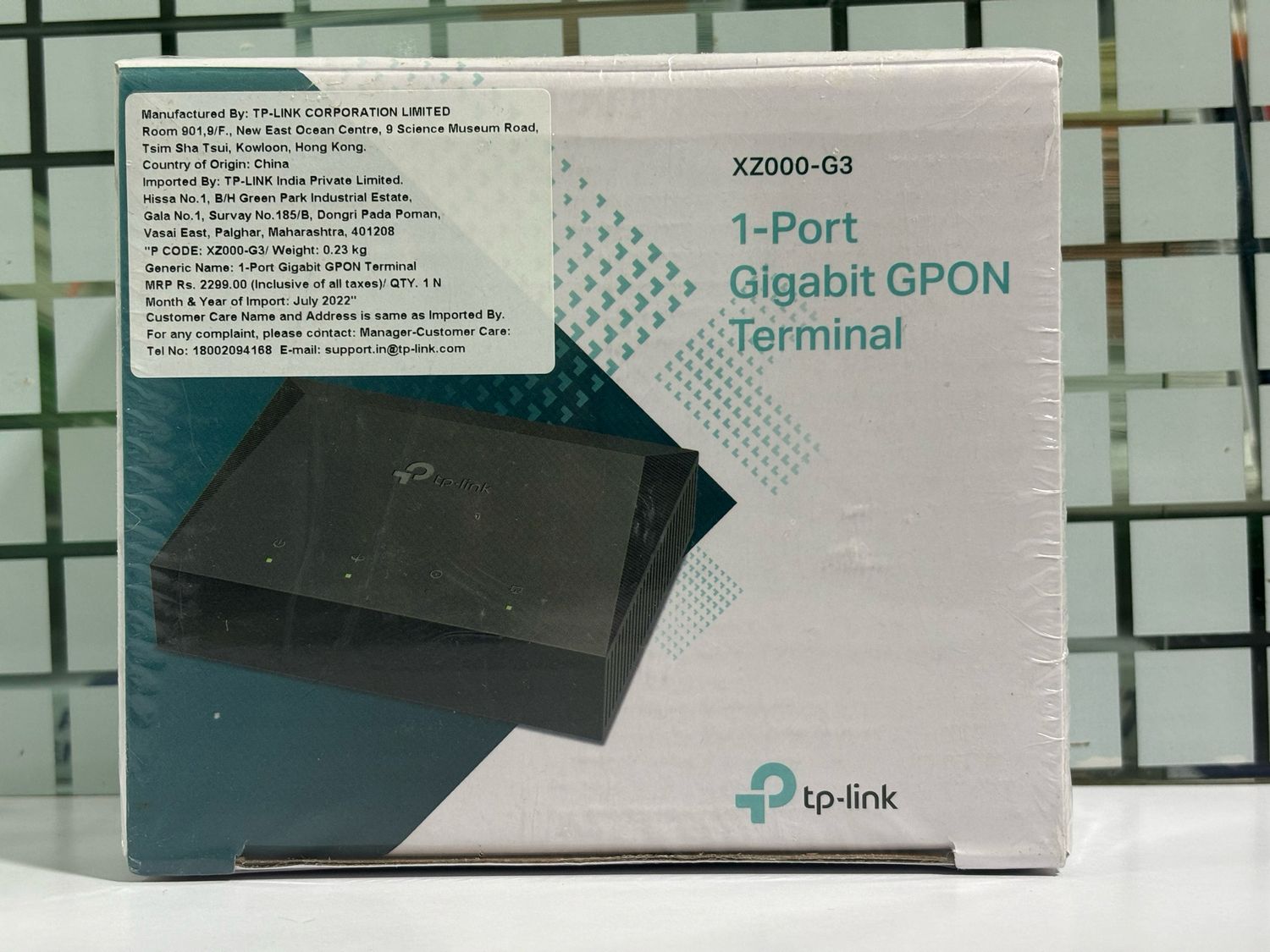 TP link XZ000-G3 1-Port Gigabit GPON Terminal