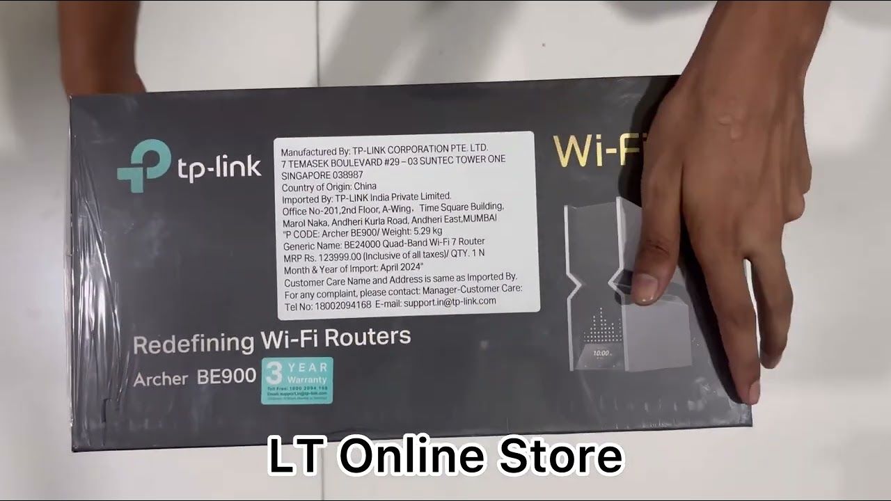 TP-Link Archer BE900 Quad-Band BE24000 WiFi 7 Router TP-Link Archer BE900 Quad-Band BE24000 WiFi 7 Router
