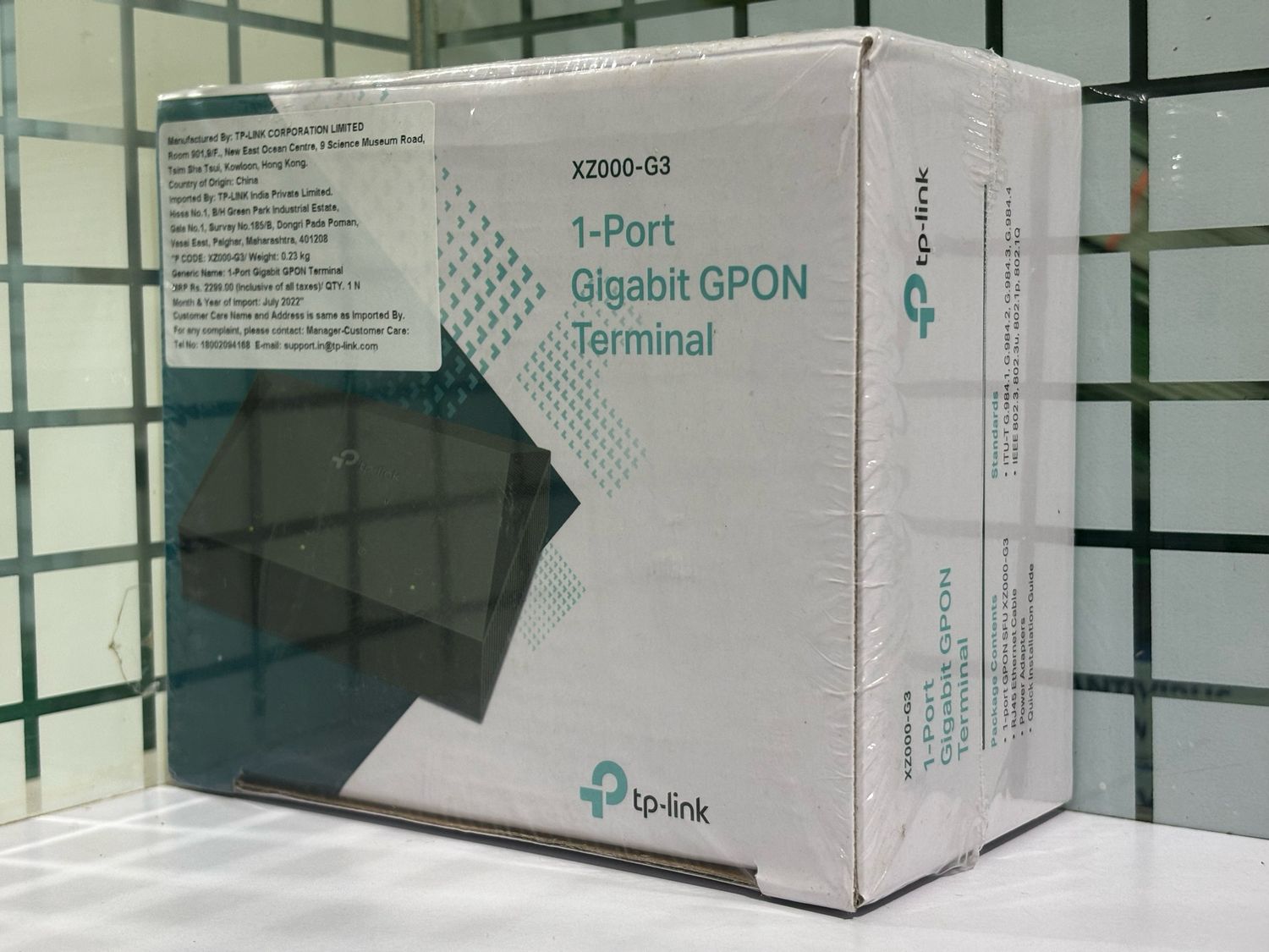 TP link XZ000-G3 1-Port Gigabit GPON Terminal