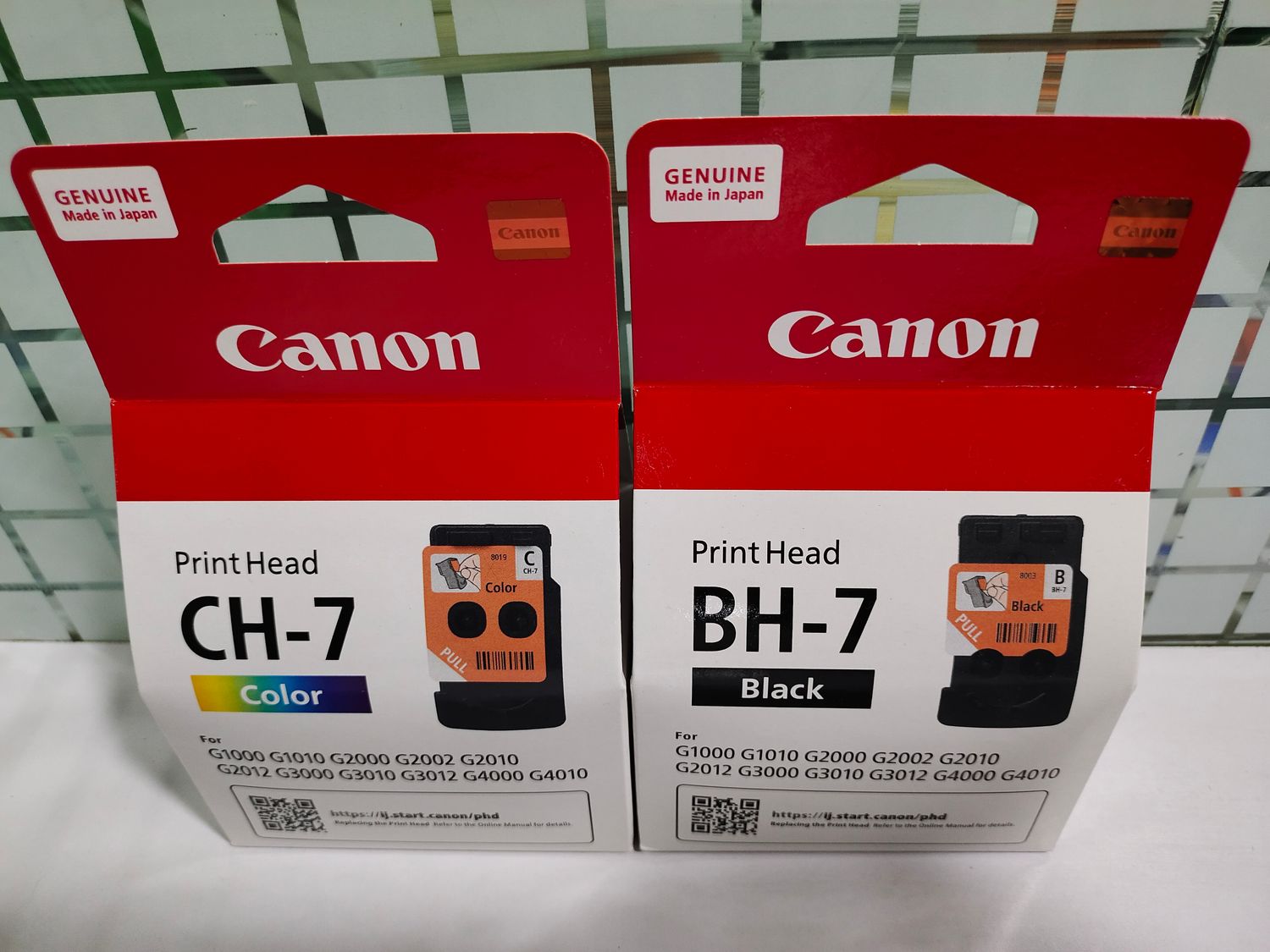 Canon BH-7 Black / CH-7 Tri-Color Printhead, Combo Pack