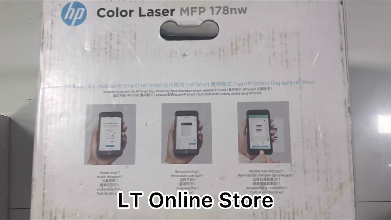 HP MFP 178nw Color Laser Printer HP MFP 178nw Color Laser Printer