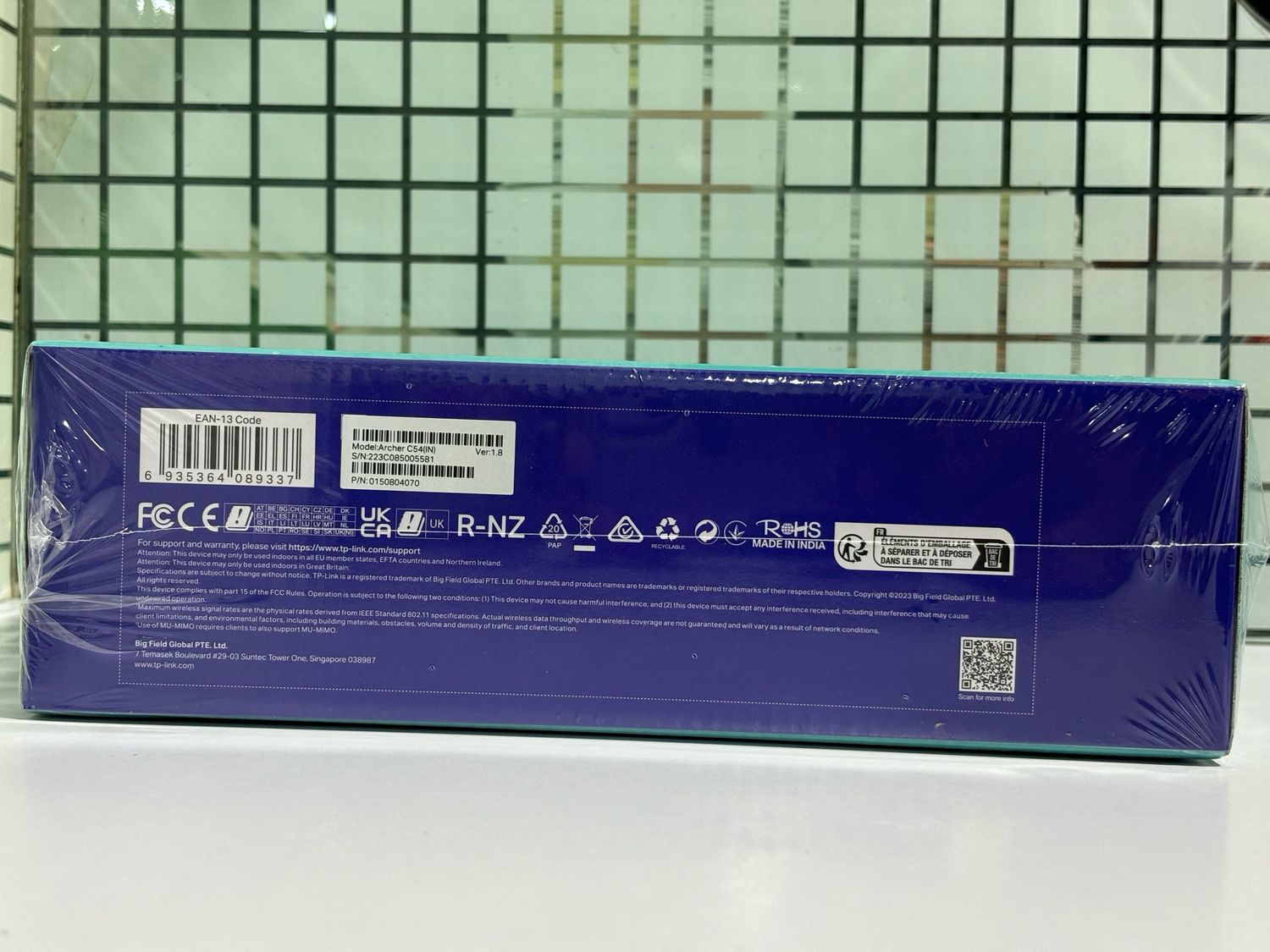 TP Link Archer C54 AC1200 Dual Band Wi-fi Router