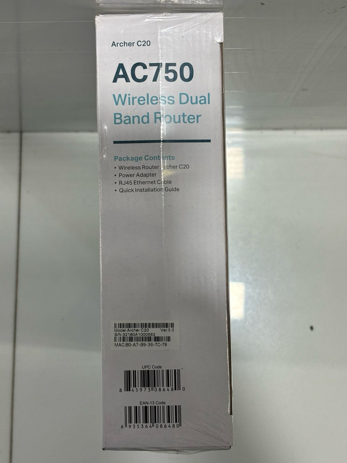 TP-Link Archer C20 AC750 WiFi MBPS Wireless Router