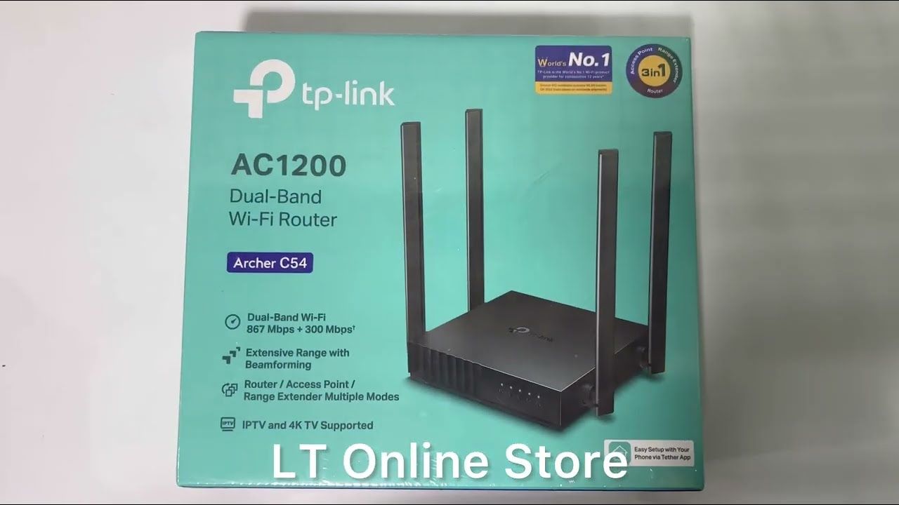 TP Link Archer C54 AC1200 Dual Band Wi-fi Router