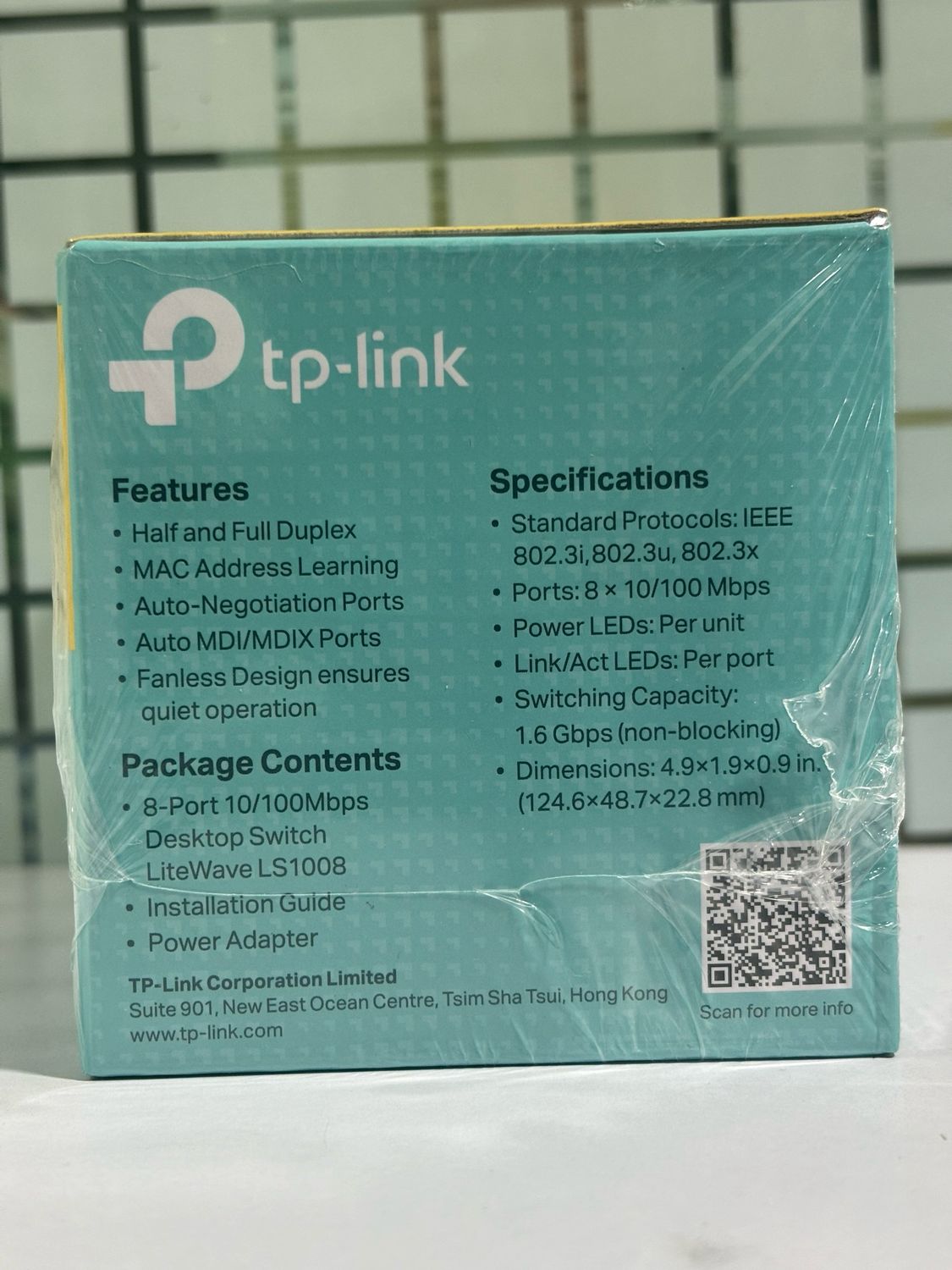 (New) TP-Link LS1008 8 Ports 10/100Mbps Desktop Switch (New) TP-Link LS1008 8 Ports 10/100Mbps Desktop Switch