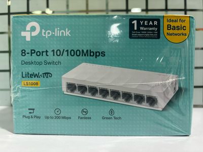 TP-Link LS1008 8 Ports 10/100Mbps Desktop Switch