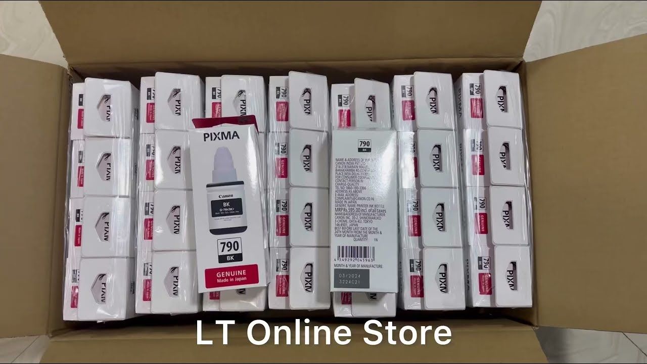 Canon Pixma GI-790 Black ink Bottle Canon Pixma GI-790 Black ink Bottle