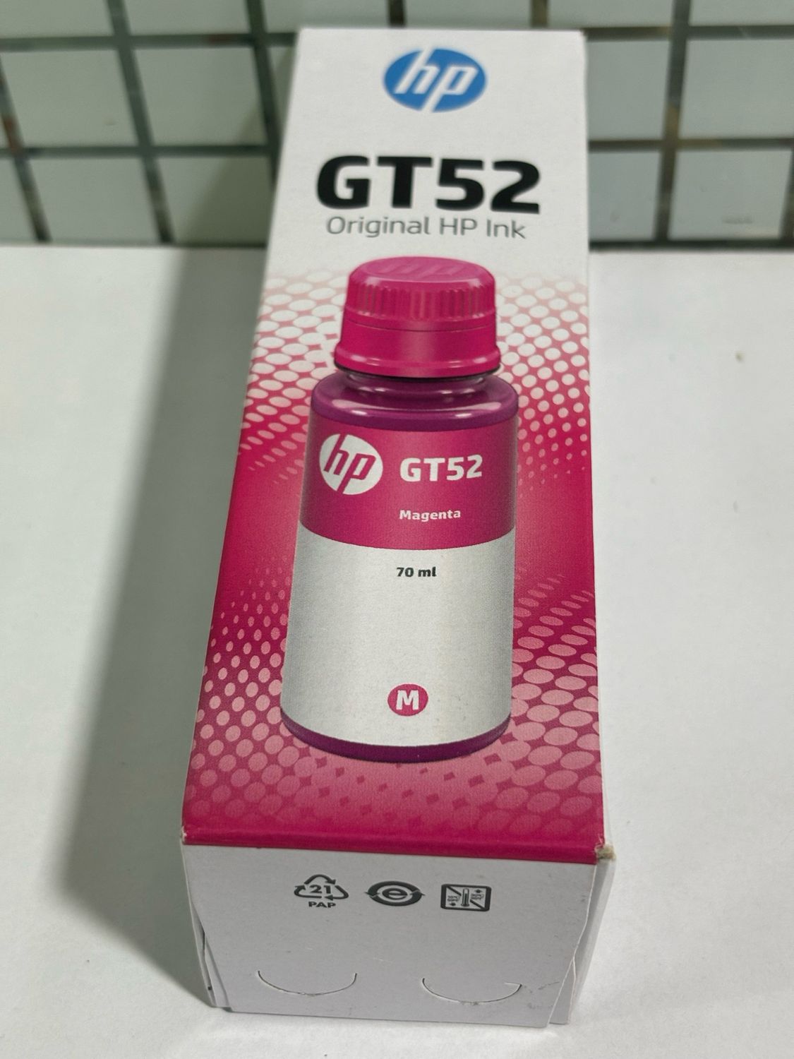 HP GT52 Magenta ink Bottle