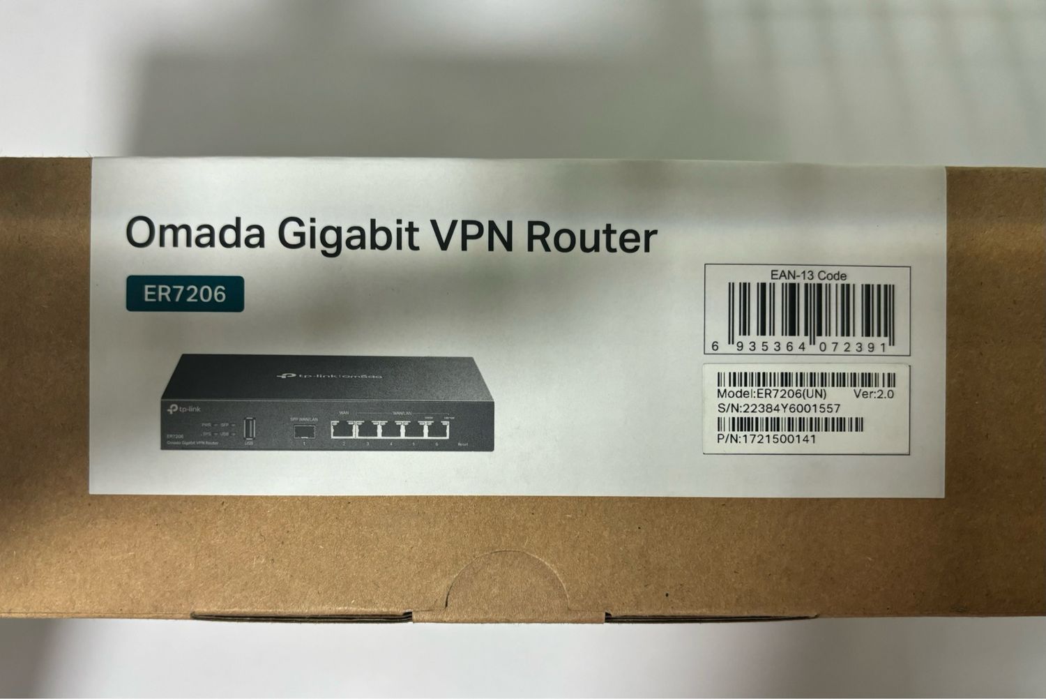 TP Link ER7206 SafeStream Gigabit Multi-WAN VPN Router