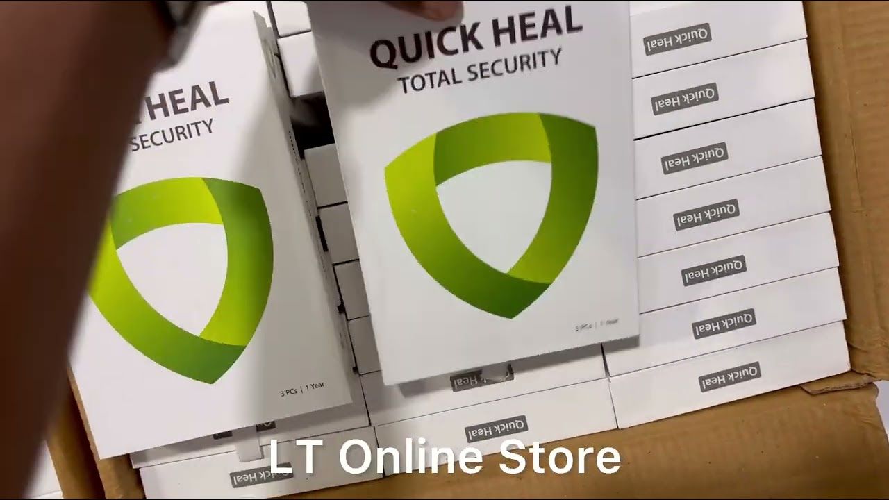 New, 3 User, 1 Year, Quick Heal Total Security