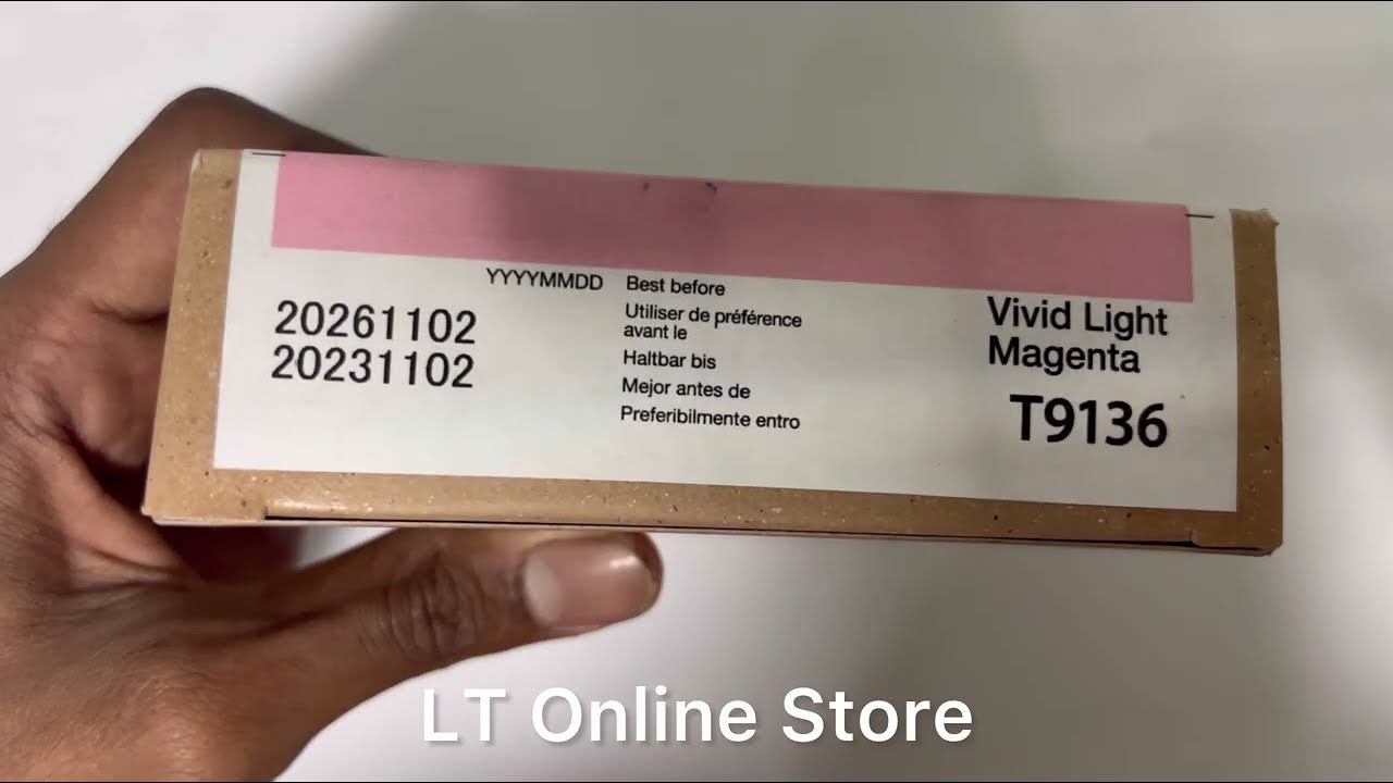 Epson T9136 Ink Cartridge, Vivid Light Magenta 200ml Epson T9136 Ink Cartridge, Vivid Light Magenta 200ml