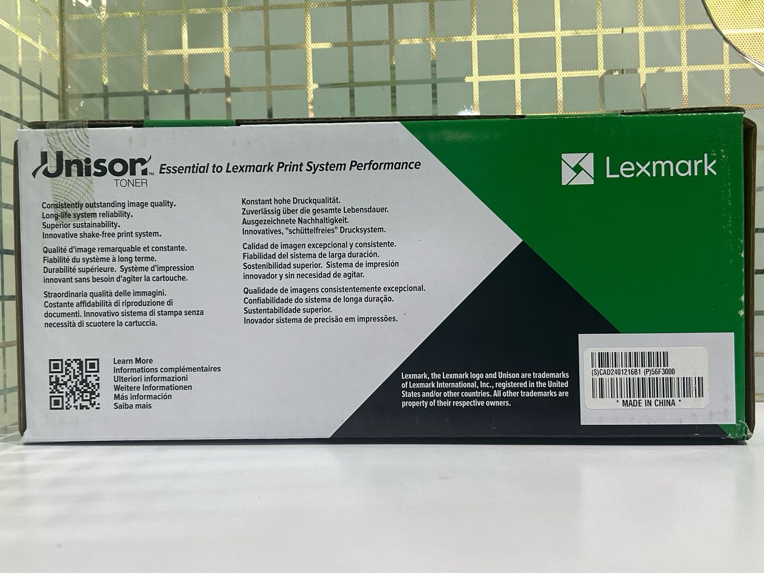 Lexmark 56F3000 Black Toner Cartridge