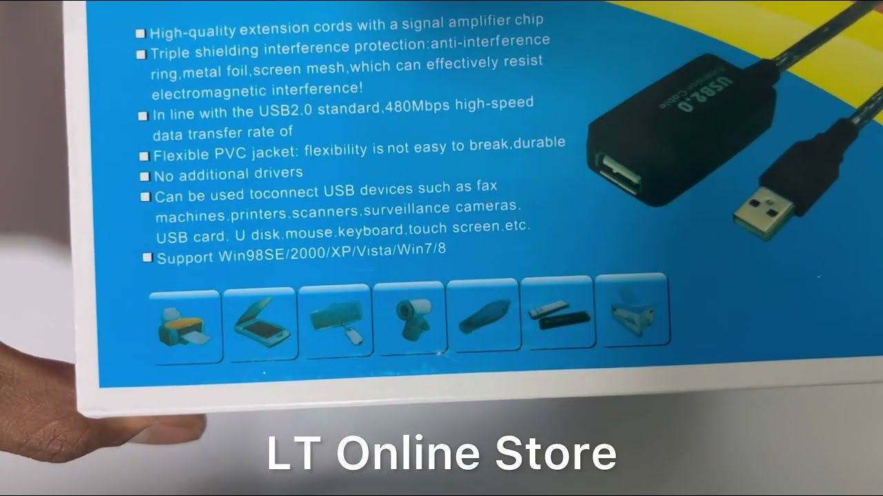 20mtr USB Extension Cable with IC 20mtr USB Extension Cable with IC