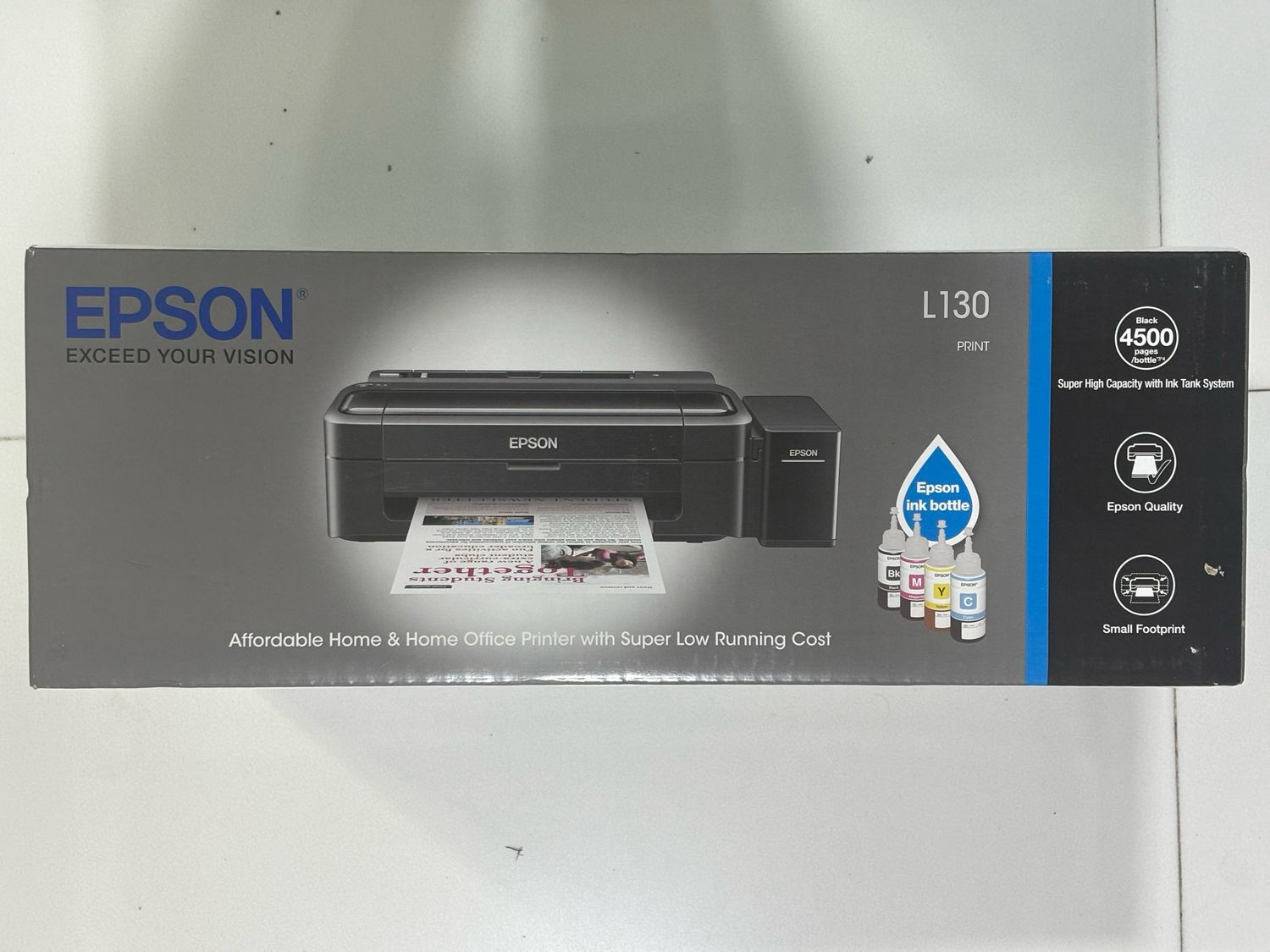 Epson Ecotank L130 Single Function Ink tank Printer