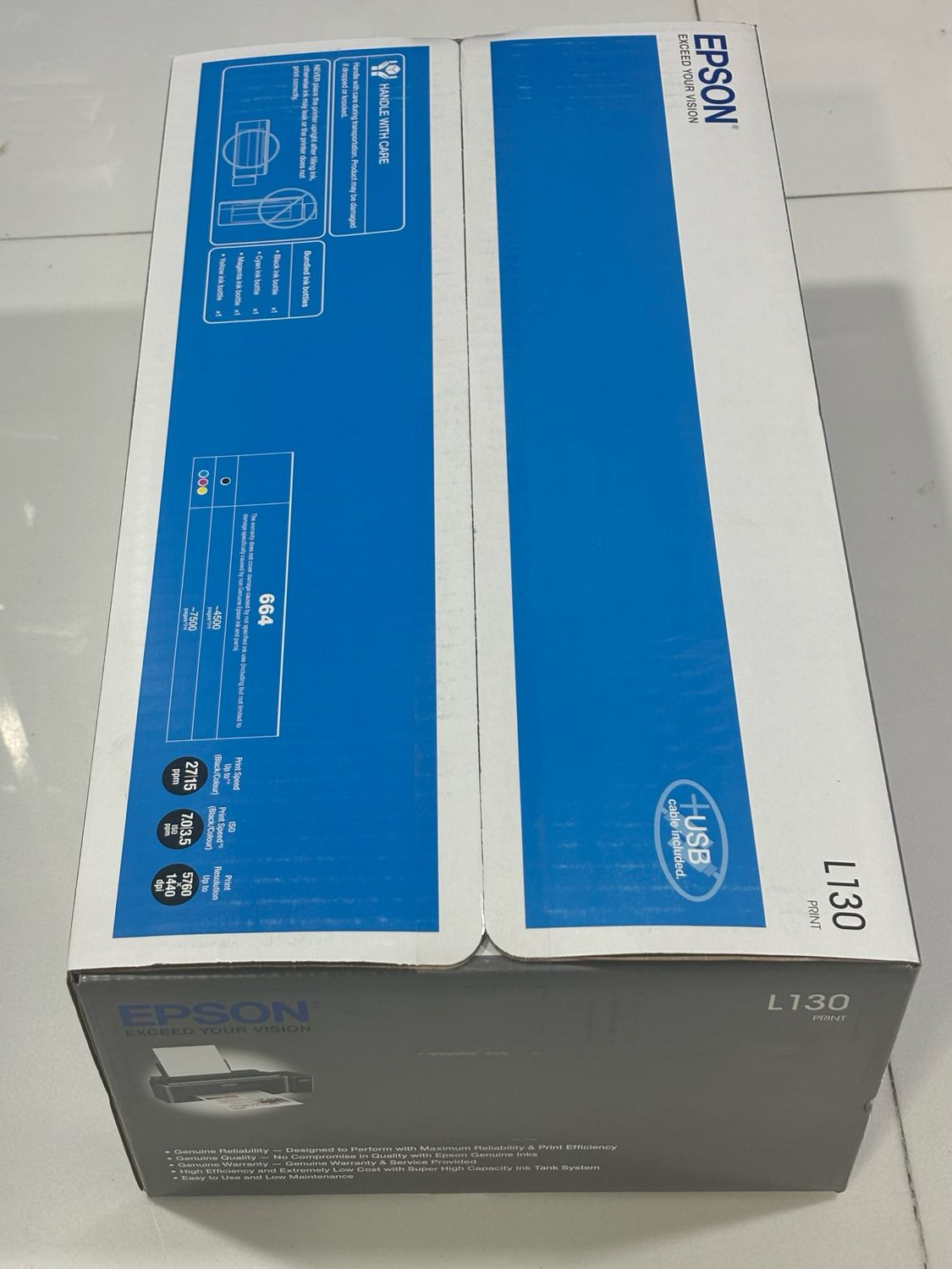 Epson Ecotank L130 Single Function Ink tank Printer