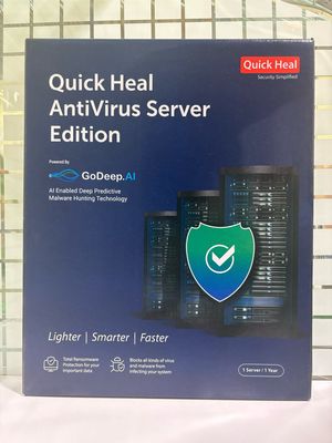 New, 1 Server, 1 Year, Quick Heal Server Edition