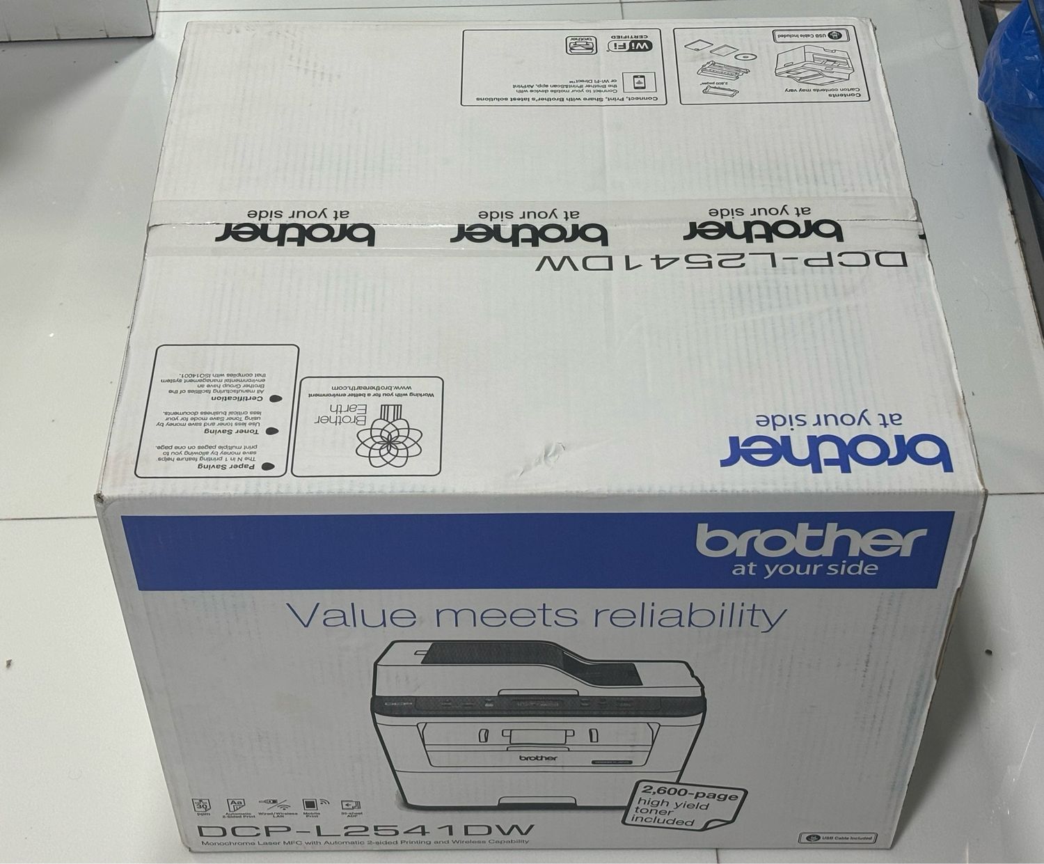 Brother DCP-L2541DW Multi-Function Monochrome Laser Printer Brother DCP-L2541DW Multi-Function Monochrome Laser Printer