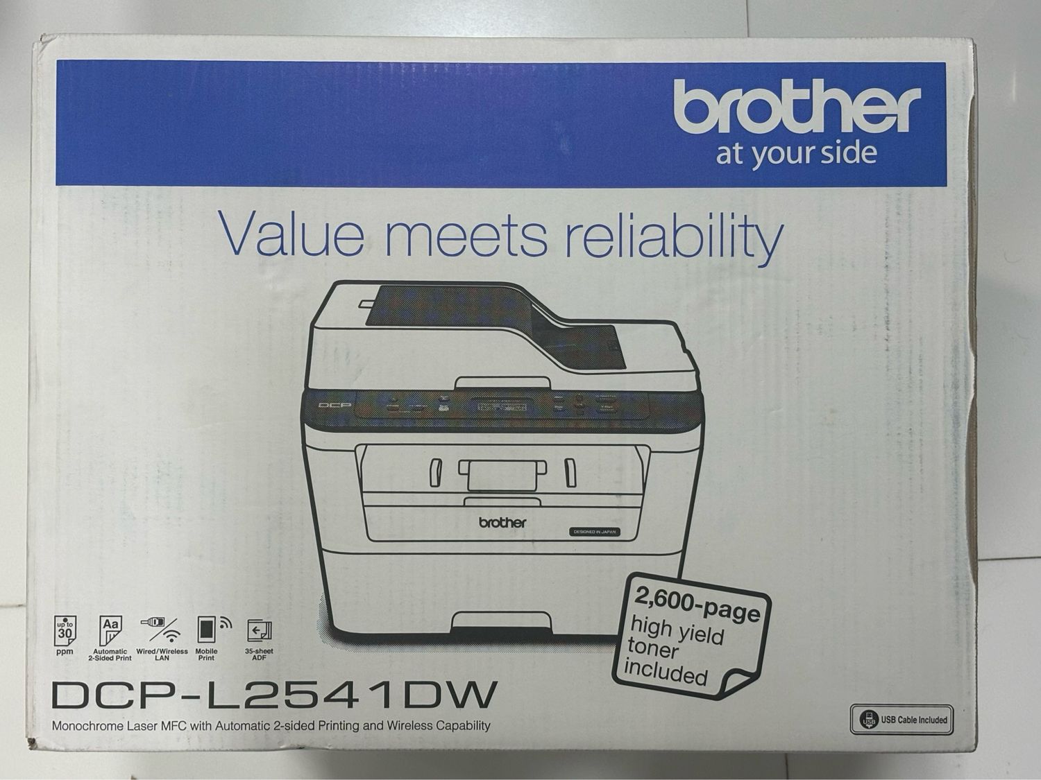 Brother DCP-L2541DW Multi-Function Monochrome Laser Printer Brother DCP-L2541DW Multi-Function Monochrome Laser Printer