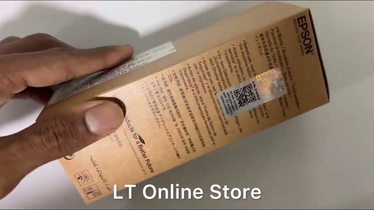 Epson T49K1 Black Genuine Ink bottle