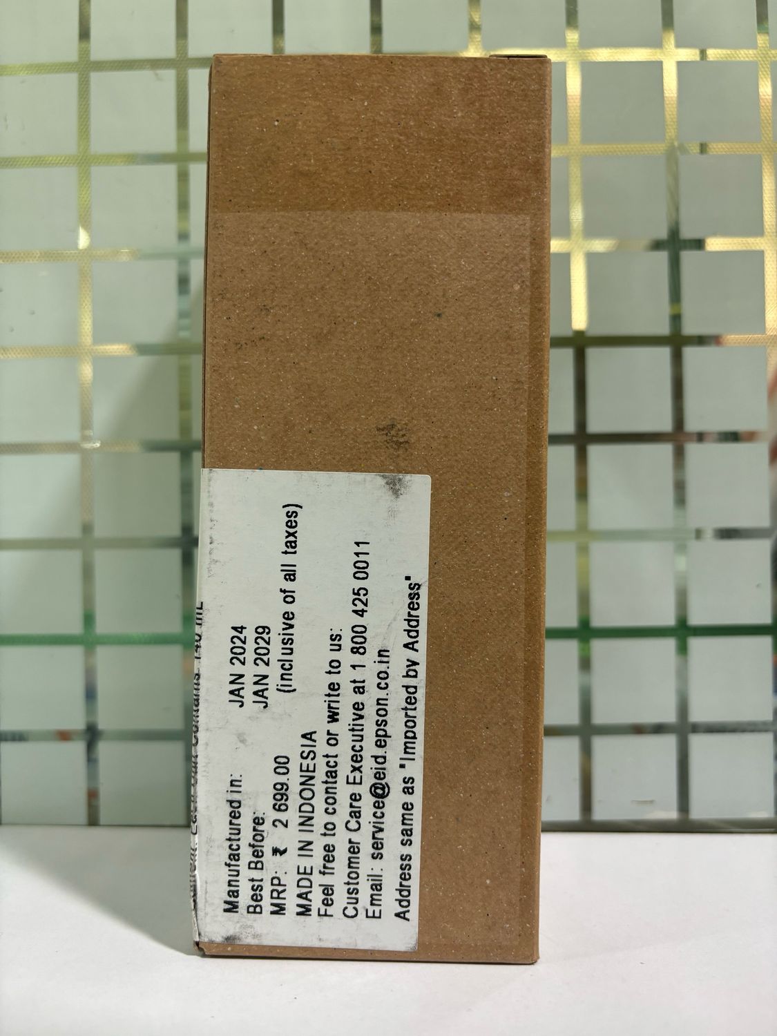 Epson T49K1 Black Genuine Ink bottle