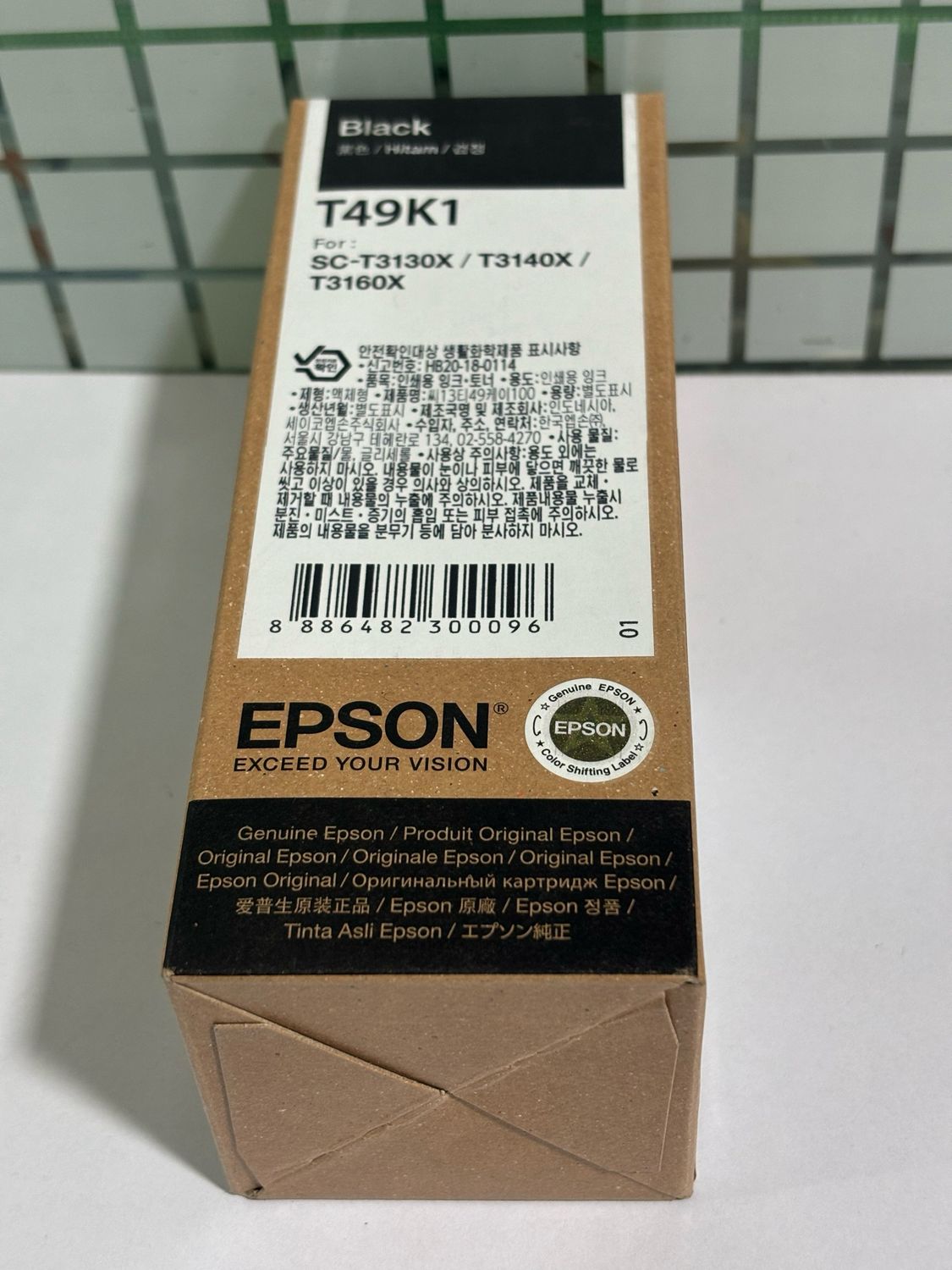Epson T49K1 Black Genuine Ink bottle