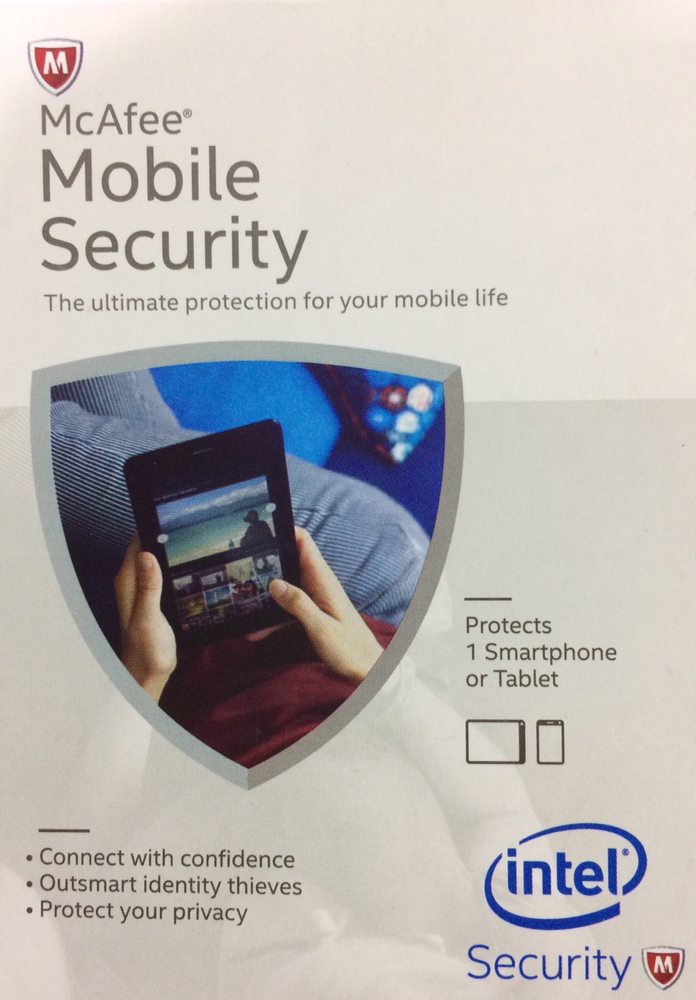 10 Device, 1 Year, McAfee Mobile Security, (individual Pack)
