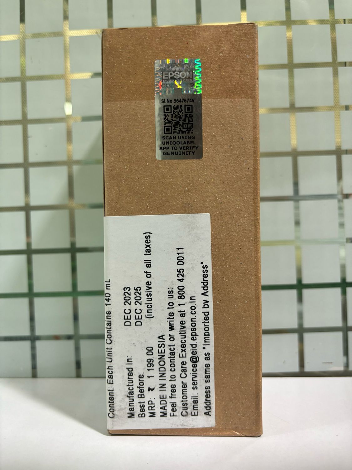 Epson T49P2 Cyan Ink Bottle, 140ml Epson T49P2 Cyan Ink Bottle, 140ml