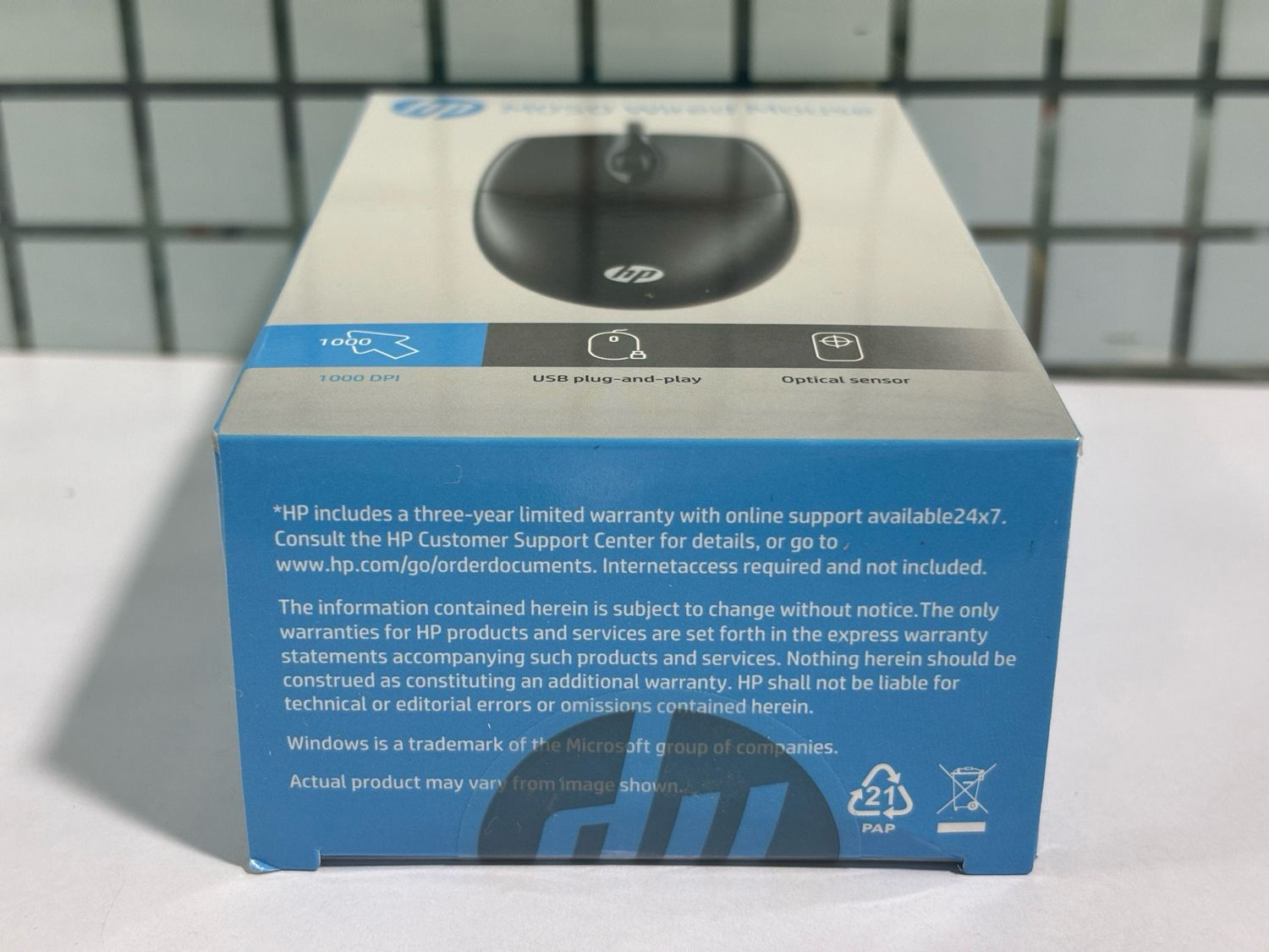 HP M050 (3 Button) Wired USB Mouse HP M050 (3 Button) Wired USB Mouse