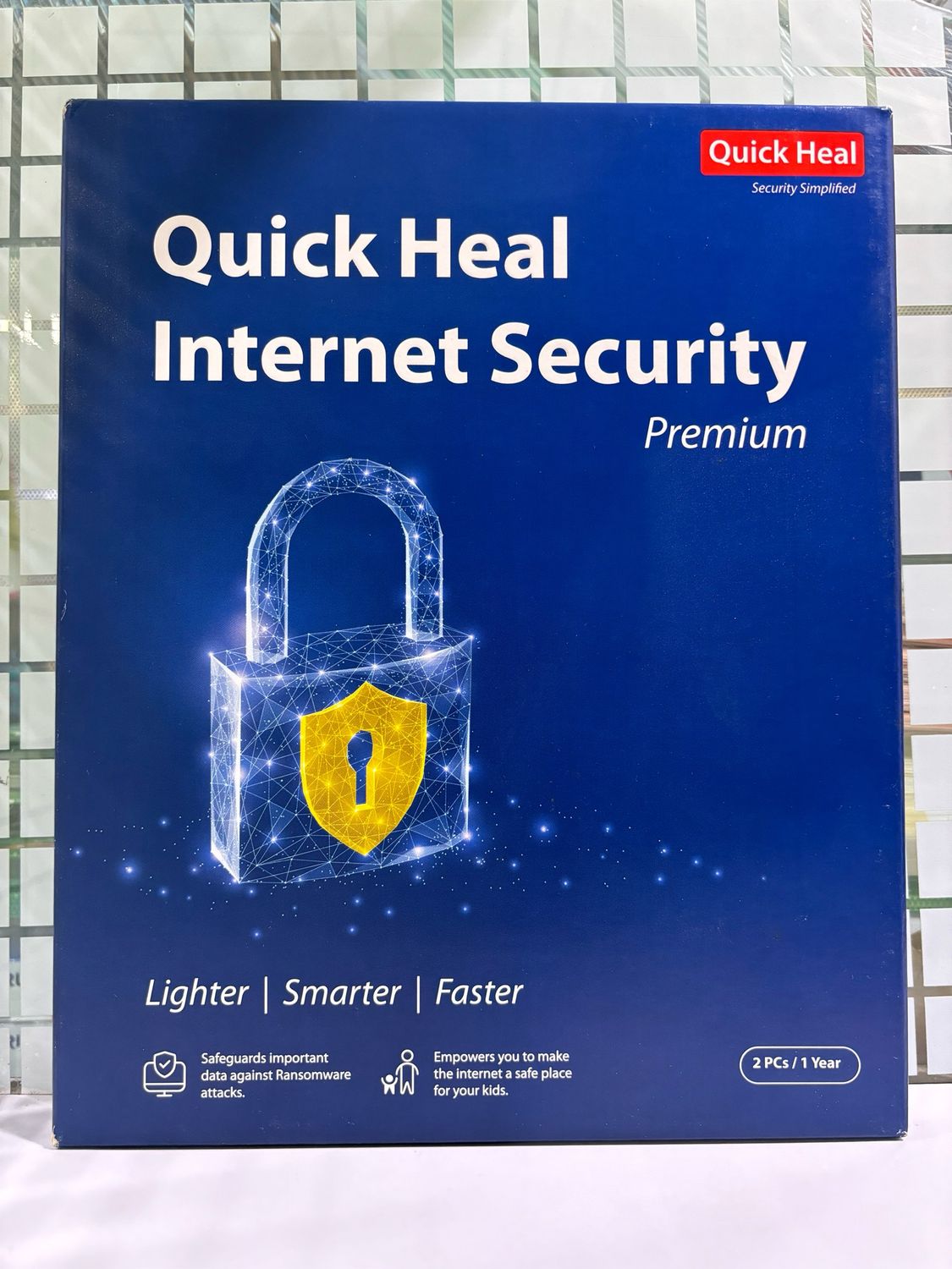 New, 2 User, 1 Year, Quick Heal Internet Security