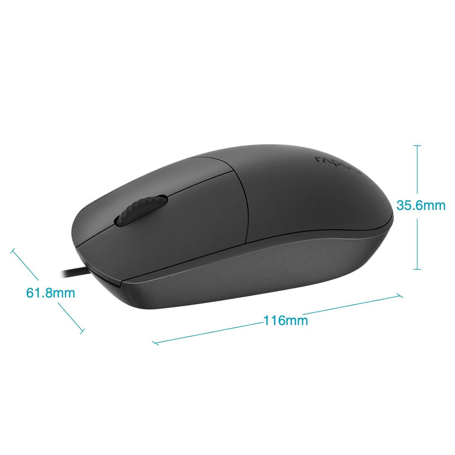Rapoo N100C Type-C Wired Mouse Rapoo N100C Type-C Wired Mouse