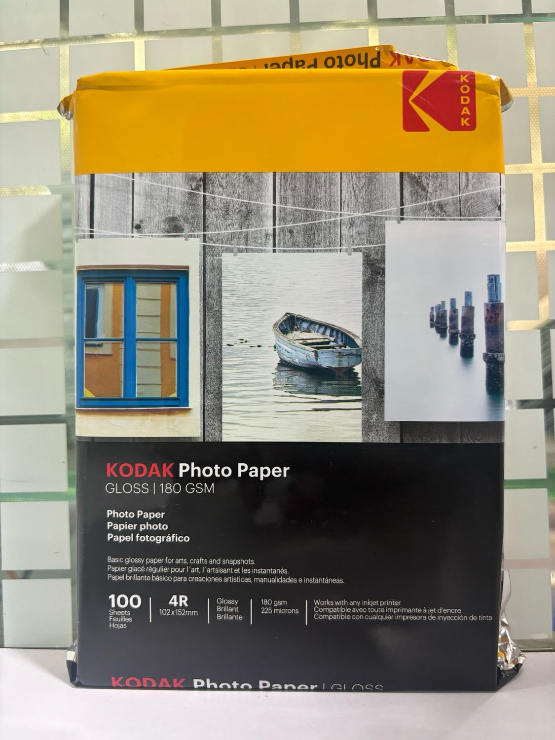 Kodak 180gsm 4R (4x6) Gloss Photo Paper 100sheets