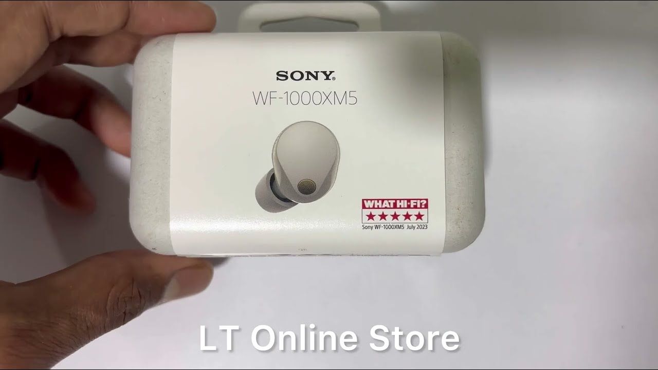 Sony WF-1000XM5 Wireless Noise Canceling Earbuds (Silver)