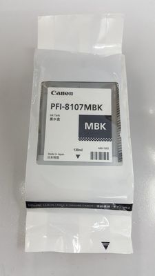 Canon PFI-8107MBK Ink Cartridge, Matte Black, 130ml