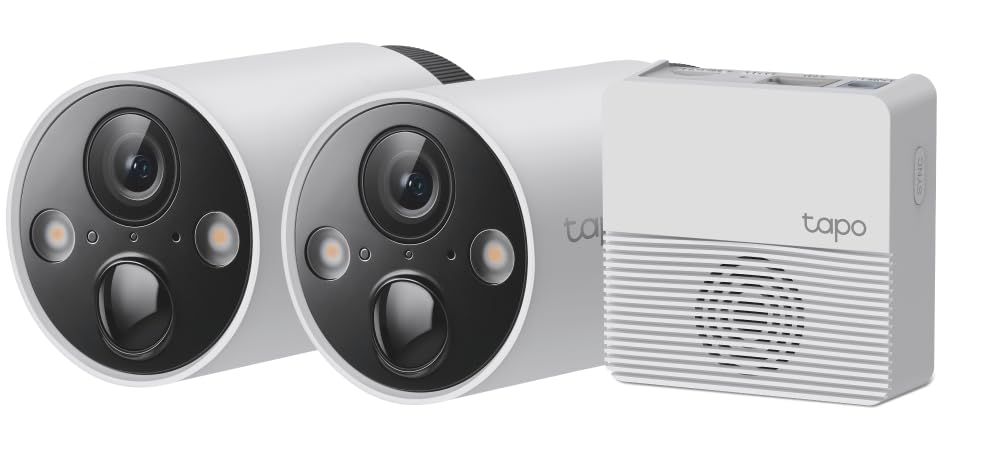 TP Link Tapo C420S2 Smart Wire-Free Security 2-Camera System