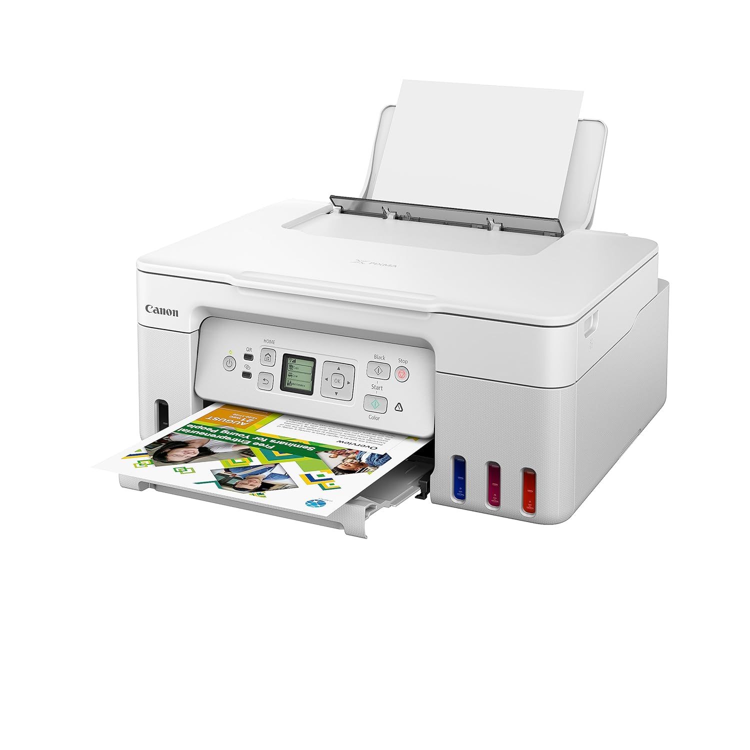 Canon G3770 WiFi Multifunction Ink Tank Printer White