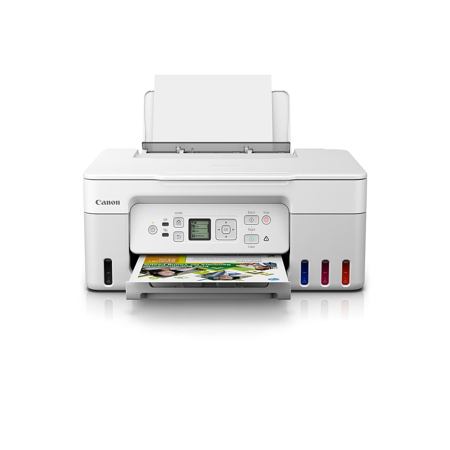 Canon G3770 WiFi Multifunction Ink Tank Printer White