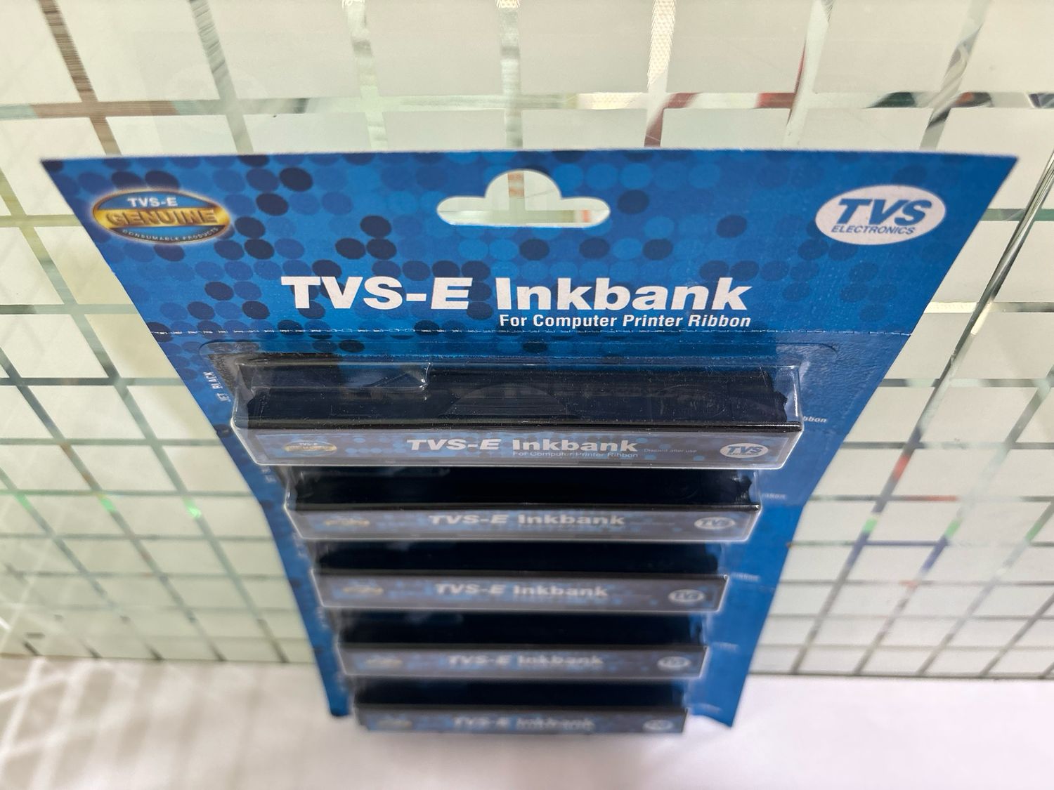 TVS-E ink Bank Ribbon (Pack of 5) TVS-E ink Bank Ribbon (Pack of 5)