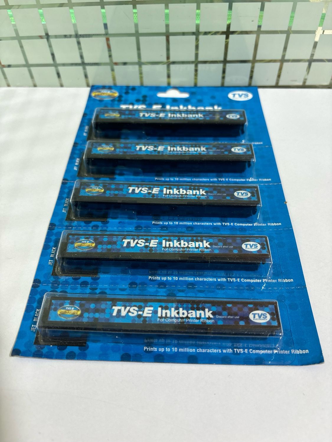 TVS-E ink Bank Printer Ribbon (Pack of 10)