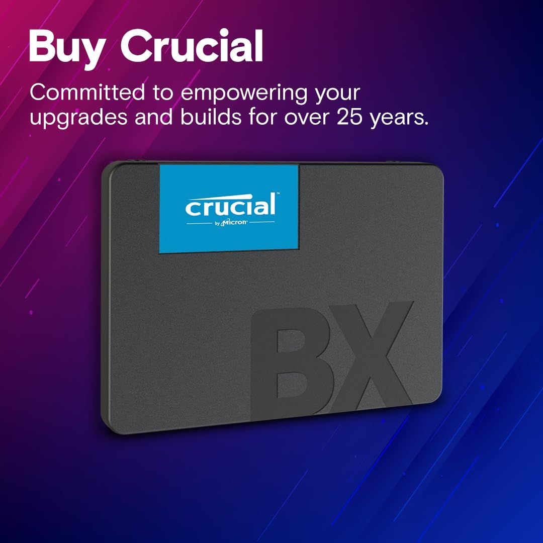 Crucial 2TB BX500 2.5-Inch Sata Internal SSD Crucial 2TB BX500 2.5-Inch Sata Internal SSD