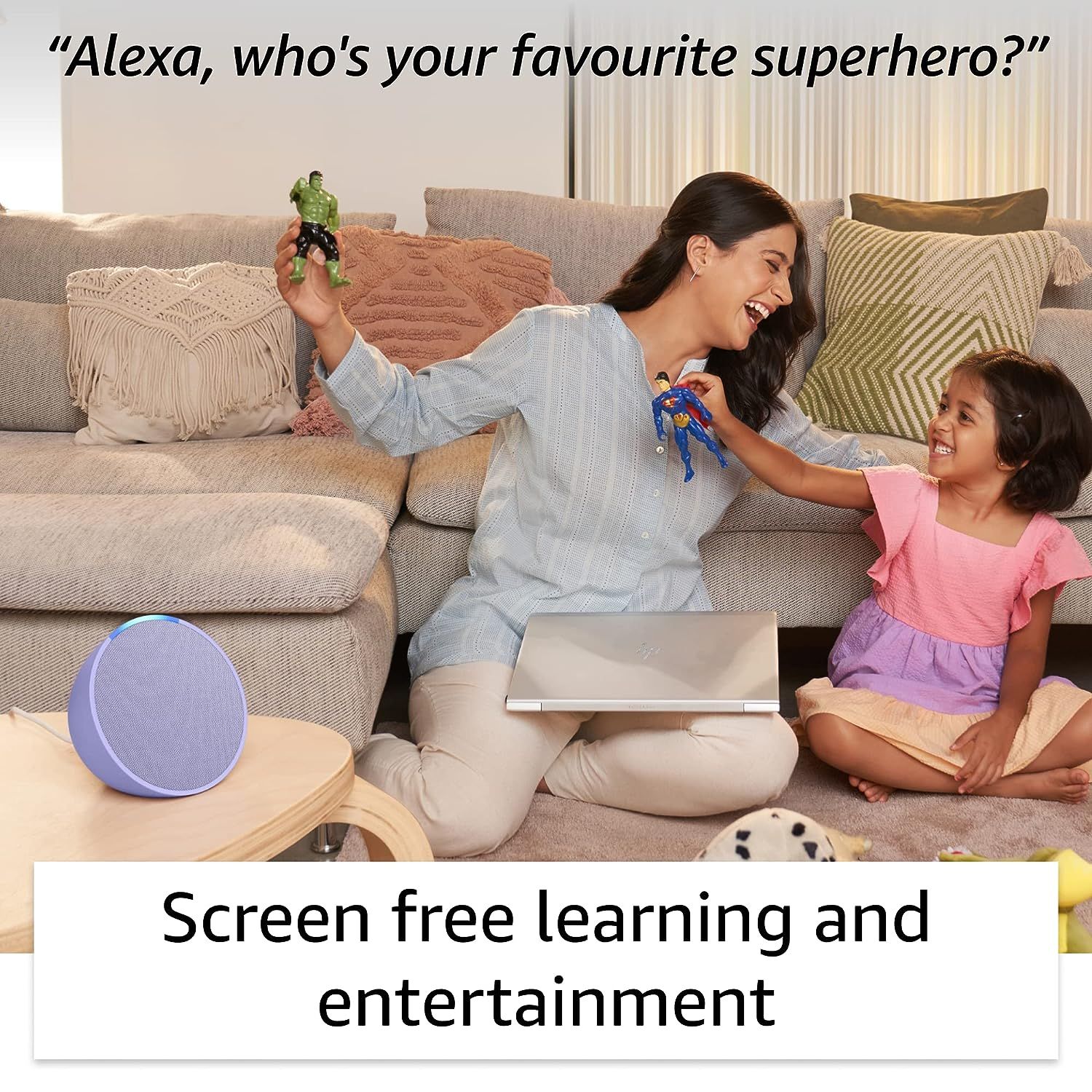 Amazon Echo Pop Smart speaker with Alexa Green Amazon Echo Pop Smart speaker with Alexa Green