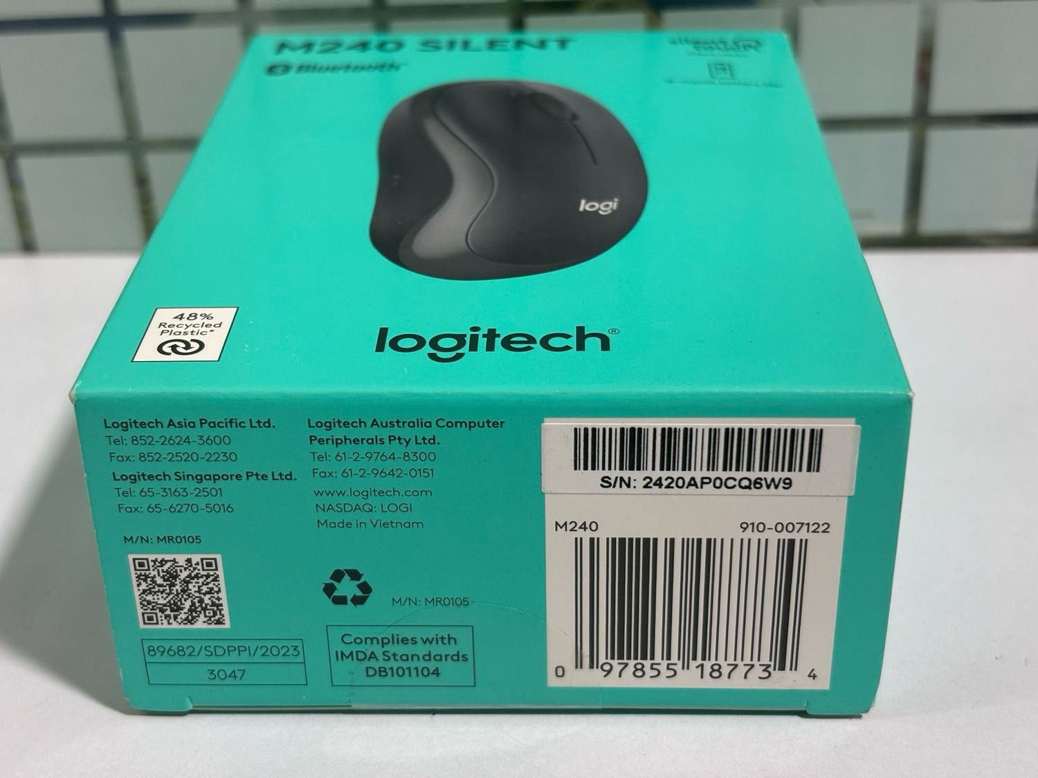 Logitech M240 Silent Bluetooth Mouse