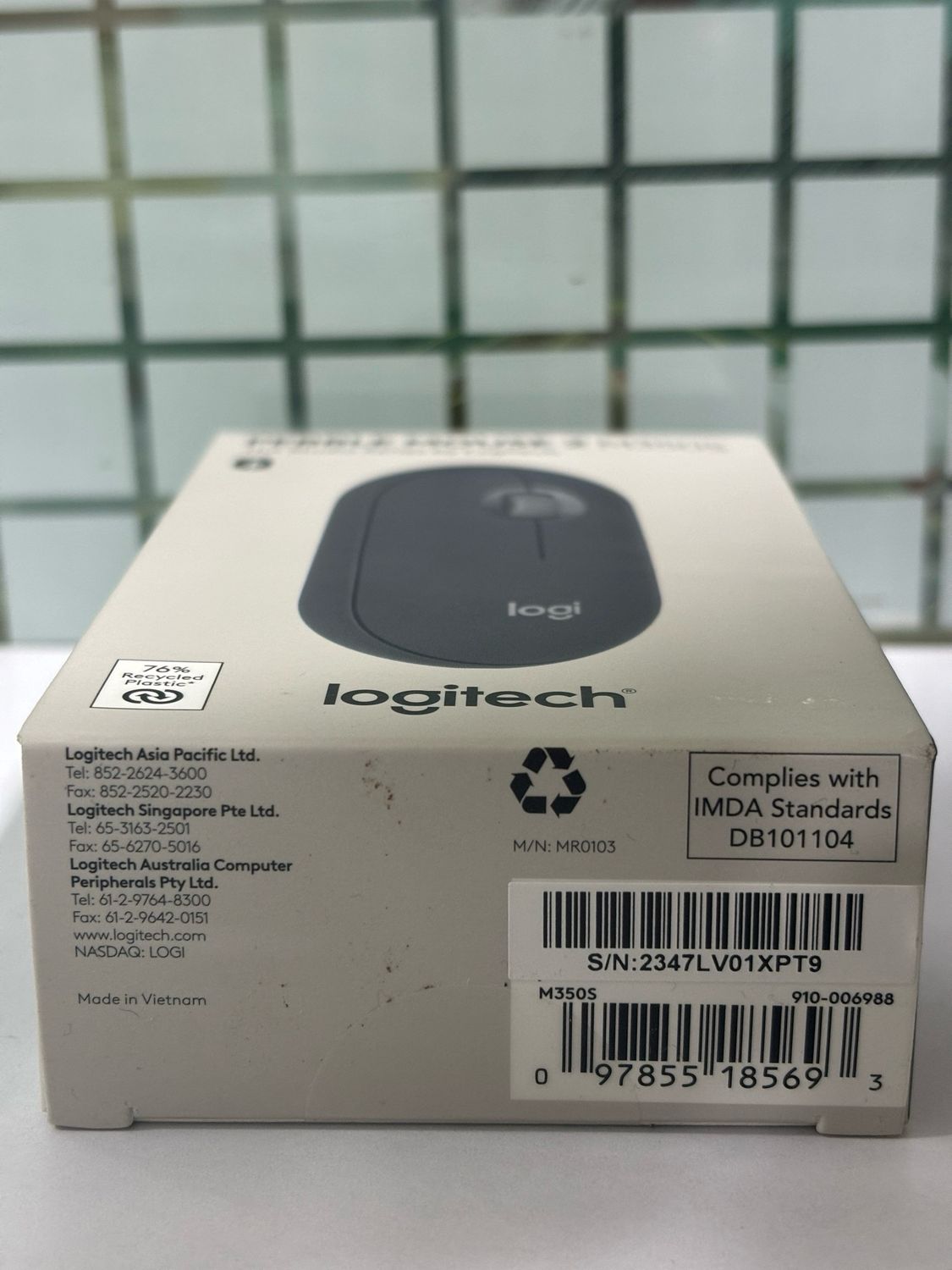 Logitech Pebble Mouse 2 M350s Slim Bluetooth Wireless Mouse