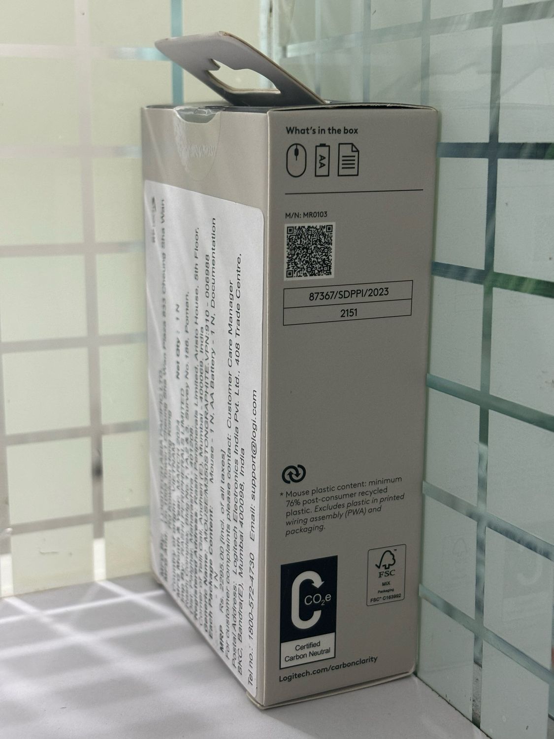 Logitech Pebble Mouse 2 M350s Slim Bluetooth Wireless Mouse