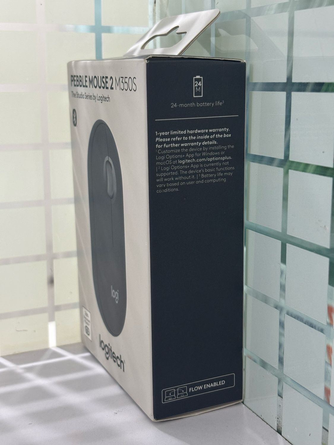 Logitech Pebble Mouse 2 M350s Slim Bluetooth Wireless Mouse