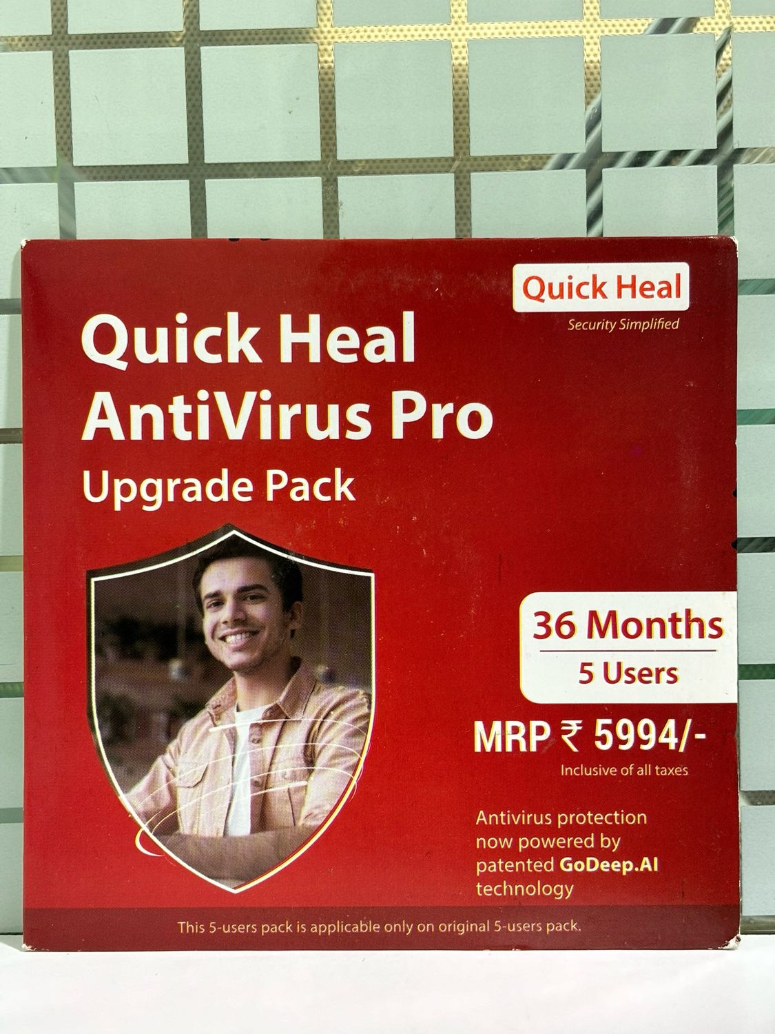 Renewal, 5 User, 3 Year, Quick Heal Antivirus Pro