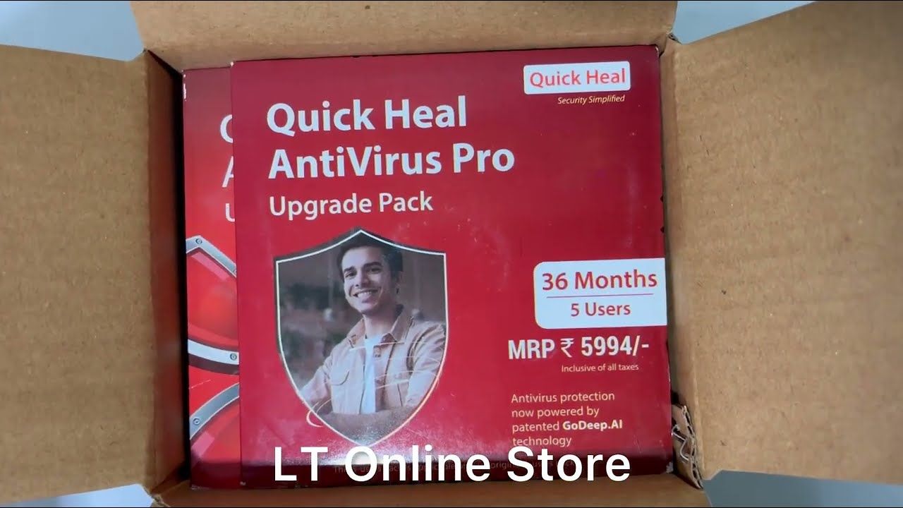 Renewal, 5 User, 3 Year, Quick Heal Antivirus Pro